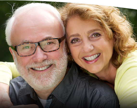 smiling couple